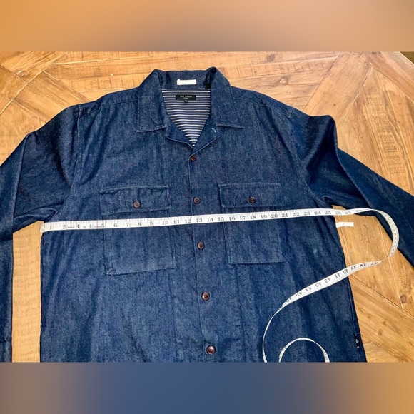 Ted Baker Baen Denim Utility Shacket size 6 - XXL (2XL) - nwt - 100% cotton - Picture 8 of 15